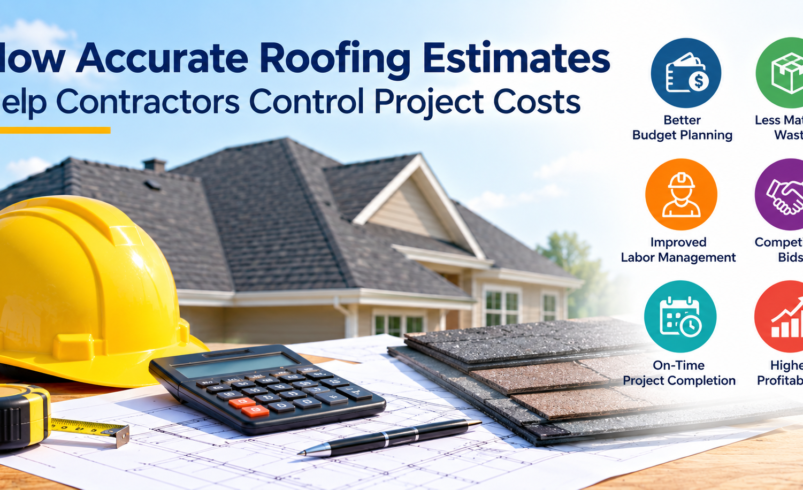 How Accurate Roofing Estimates Help Contractors Control Project Costs