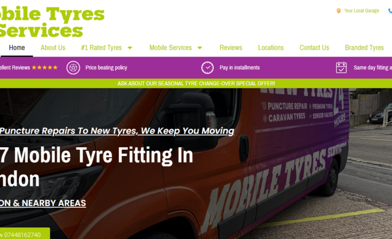 Mobile Tyre Fitting Caterham: Reliable Tyre Solutions for Local Drivers