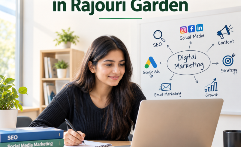 Digital Marketing Institute in Rajouri Garden with Practical Training