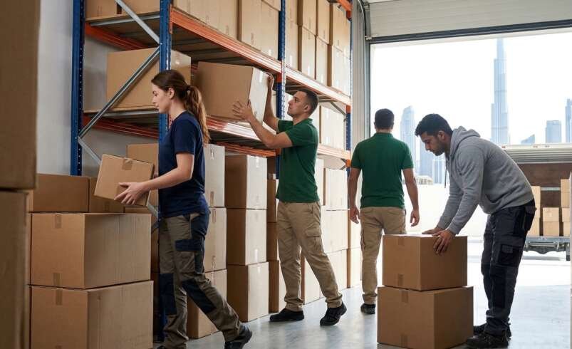 Expert Packing and Moving Services with The Movers Dubai