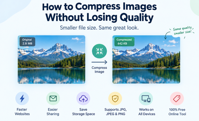 How to Compress Images Without Losing Quality Using an Image Compressor