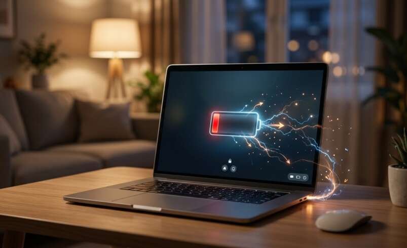 Why Does a Laptop Battery Drain Quickly Even When the Device Is Idle?