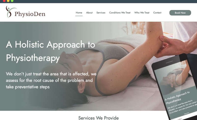 Why Professional Website Design Matters for Physiotherapy Clinics