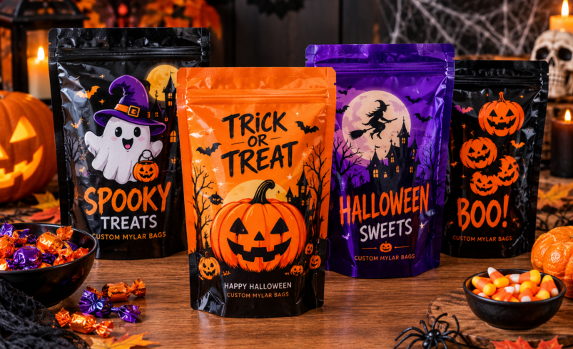 Make Your Treats Stand Out With The Best Custom Halloween Mylar Bags